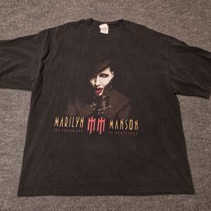 VTG Marilyn Manson Y2K The Golden Age Of Grotesque 03 Original Tour Shirt Sz 3XL